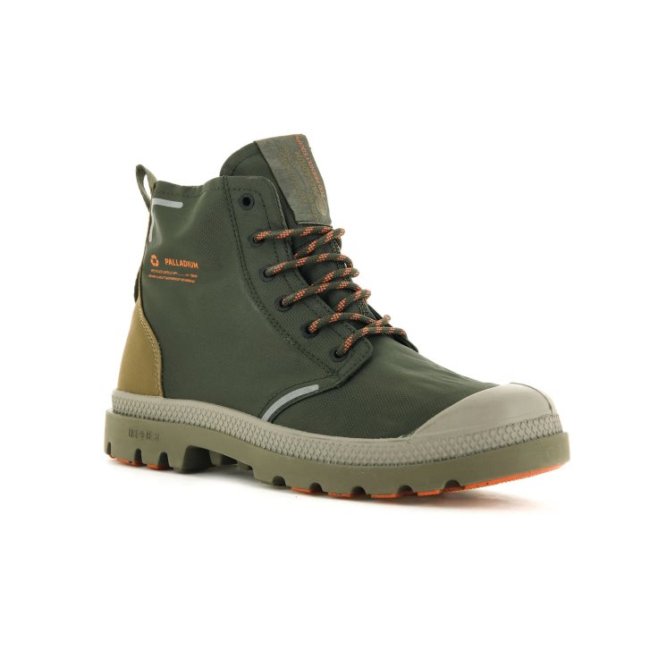 Bottes Palladium Pampa Lite+ Recycle WP+ Femme Vert Olive | FR JIH157F